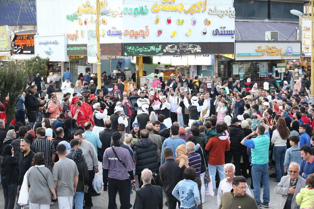 نمایش آیینی اقوام ایرانی در منطقه آزاد انزلی