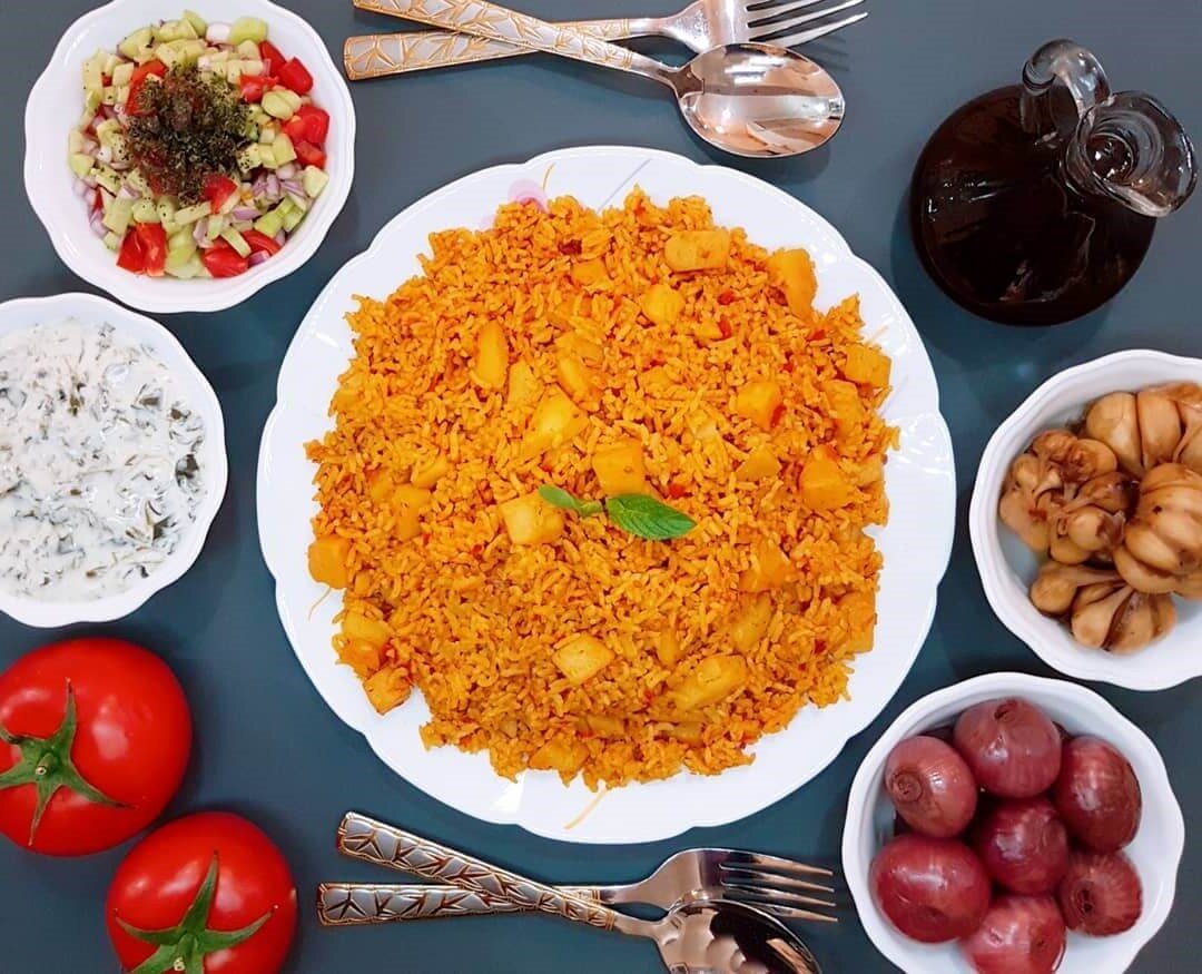 طرز تهیه استامبولی پلوی اصیل تهرانی ویژه وگن ها به روش مادربزرگ ها
