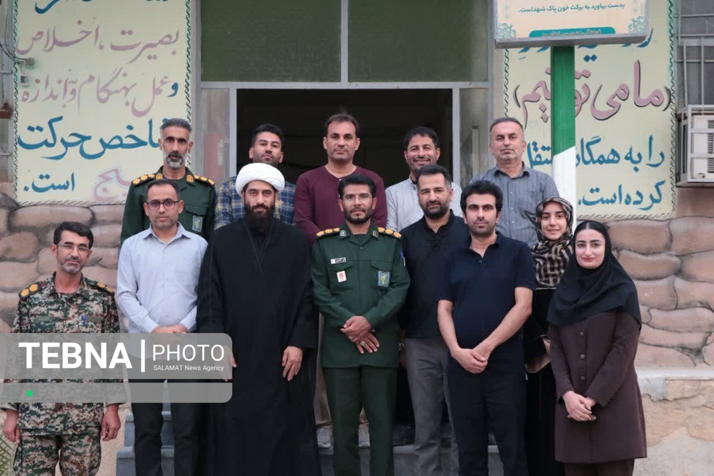 تقدیر از خبرنگاران شهرستان توسط ناحیه مقاومت بسیج لامِرد